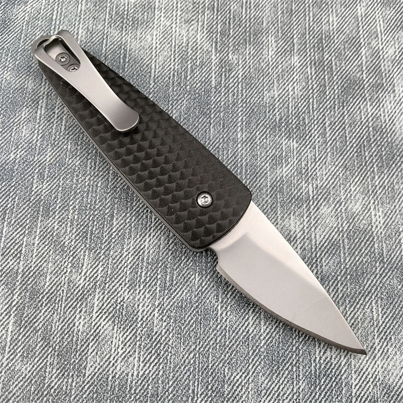 CR 7086 Mini Pokcket Folding Knife 8Cr13Mov Blade Nylon Fiber Handle Camping Hunting Self-defense Tactical Outdoor Tools Knives