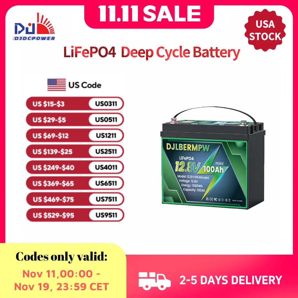 Djlbermpw 12V 100Ah… - image