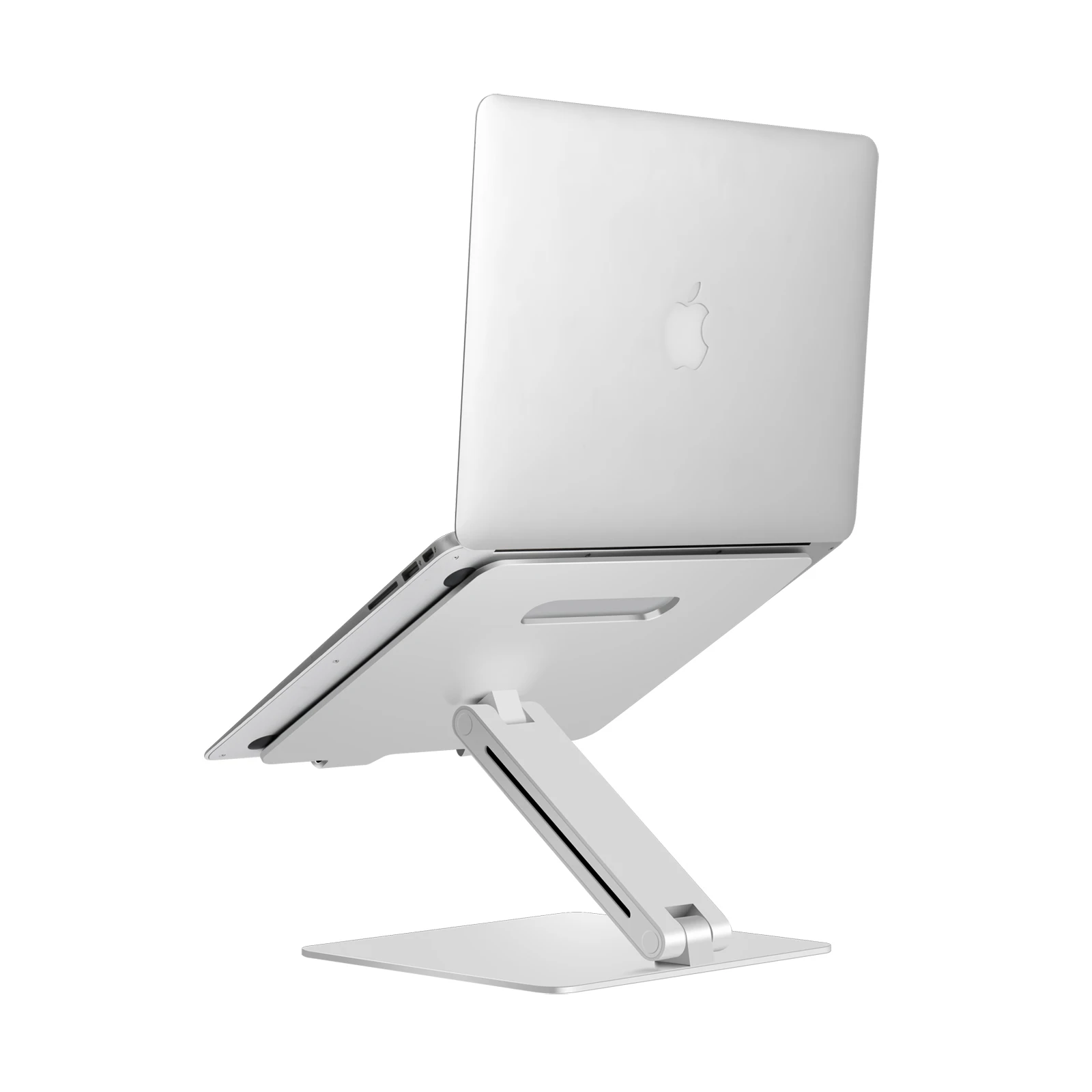 Angle Adjustable Ergonomic Sit to Stand Laptop Holder Convertor aluminum laptop stand