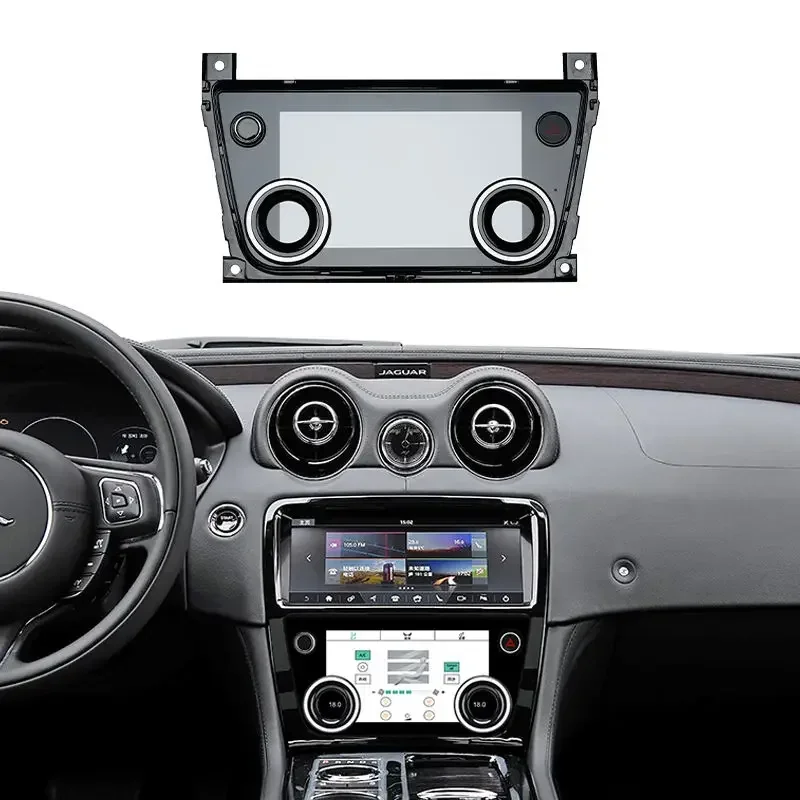 Hot Sales For Jaguar XJ XJL XJR 2010-2019 Latest Design Original Car AC Conditioning Panel Upgrade Big LCD Touch Air AC Screen