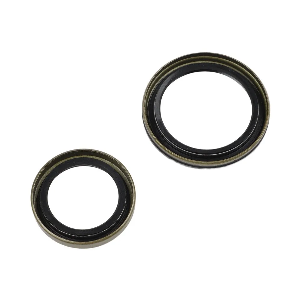 Two Oil Seals and One Crankcase Gasket Set for Lawn Mower Engines Requiring For 697110 or 795387 Compatibility