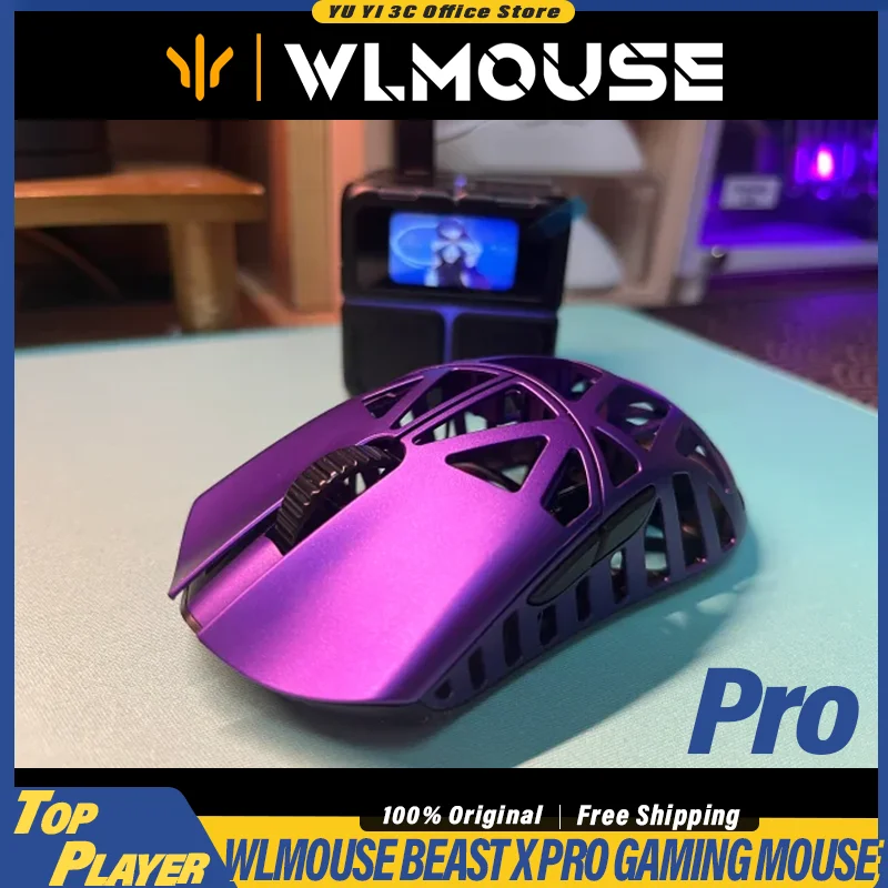 

WLMOUSE Beast X Series Pro версия игровая мышь беспроводная частота заката 8 кГц легкий дизайн PAW3950 сенсорный оптический переключатель