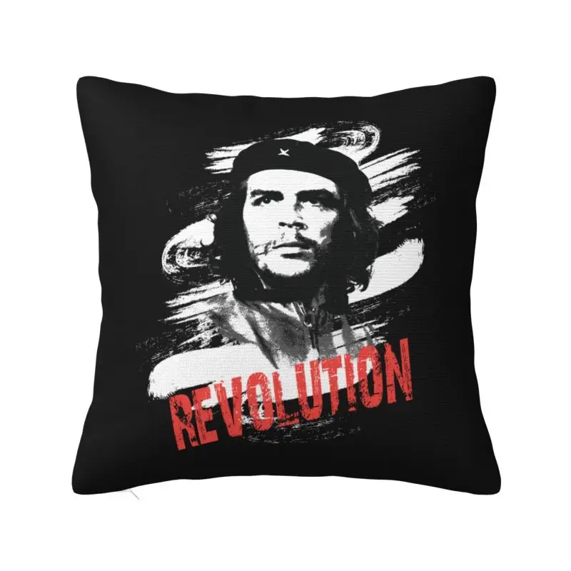 

Modern Che Guevara Revolution Sofa Cushion Cover Velvet Cuba Cuban Socialism Freedom Throw Pillow Case Living Room Decoration