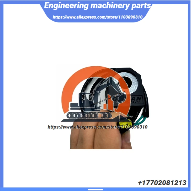 Dh220-5 For Daewoo Doosan Excavator Solenoid Valve Coil 16mm Engine 24V