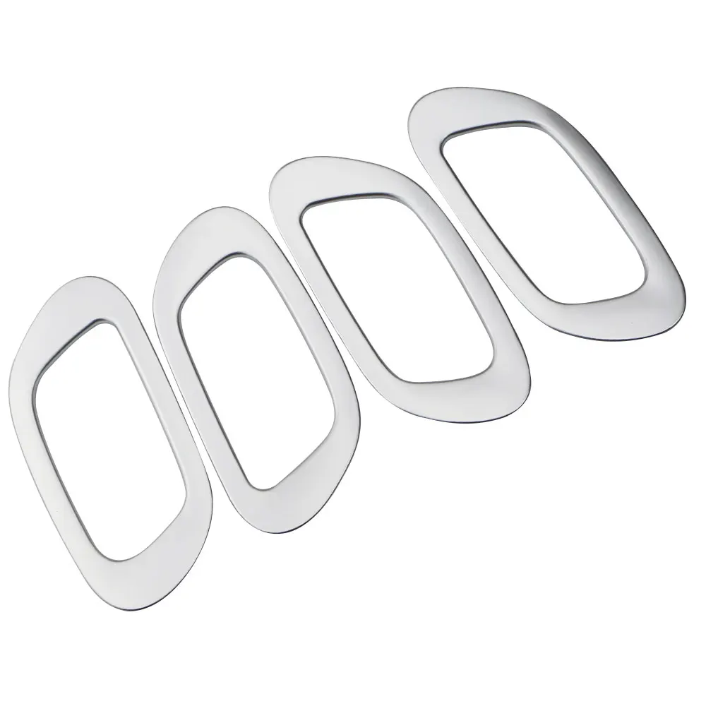Car Internal Chrome 4pcs/set Door Handle Frame Sticker for Honda HRV HR-V Vezel 2013 2014 2015 2016 2017 2018 Accessories