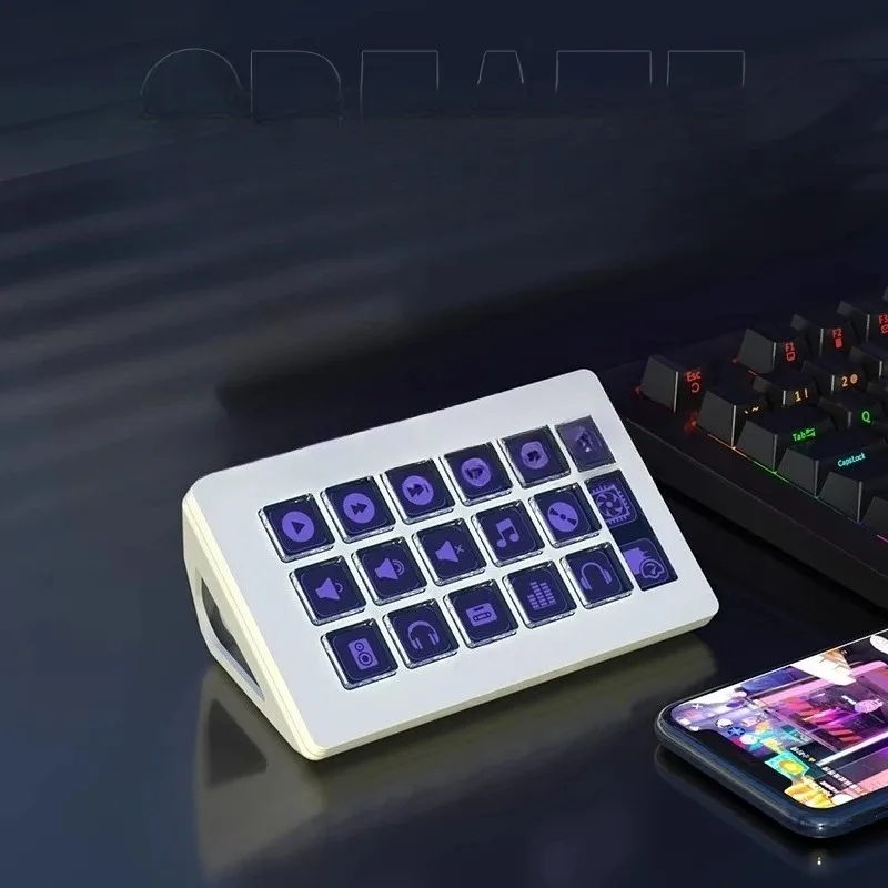 AKP153 Desktop Assistant Console Panel Controller Stock Trading Live Tune Programmable Shortcut Keys