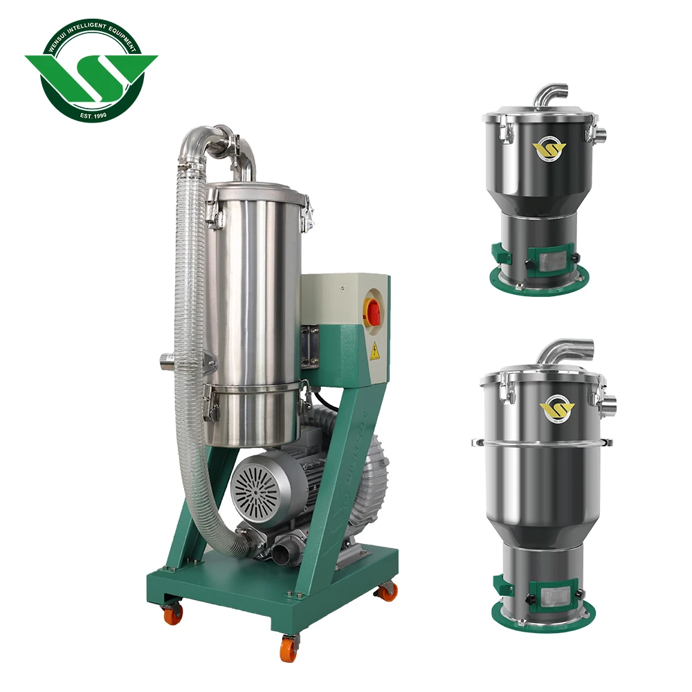 Automatic plastic material feeding hopper vacuum suction feeder auto loader hopper loader