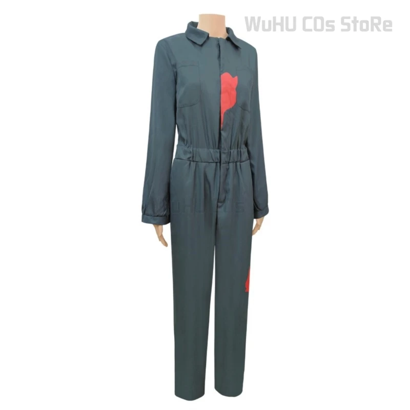 Halloween Michael Cosplay Myers Jumpsuit Genderswap Famale Cosplay Costume Carnival Outfit Roleplay Movie Scary Party Clothes