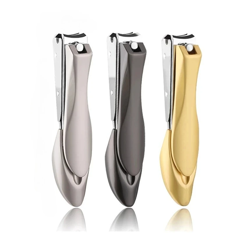 1개 곡선형 날 손발톱 매니큐어 도구 가정용 고품질 스테인리스 스틸 네일