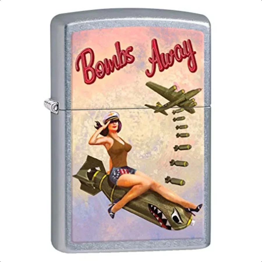 

Зажигалка: Bombs Away Pinup Girl Street Chrome 80778