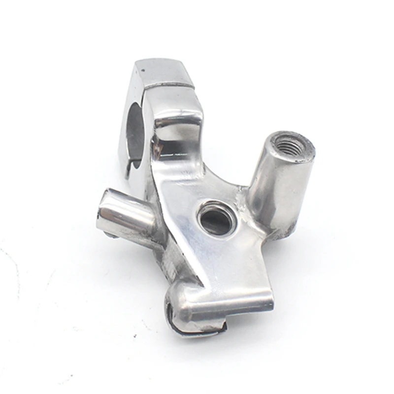 Motorcycle 25Mm Mirror Base Mount Scooter Clutch Perch Holder For Honda Shadow 400 750 Steed 400 600