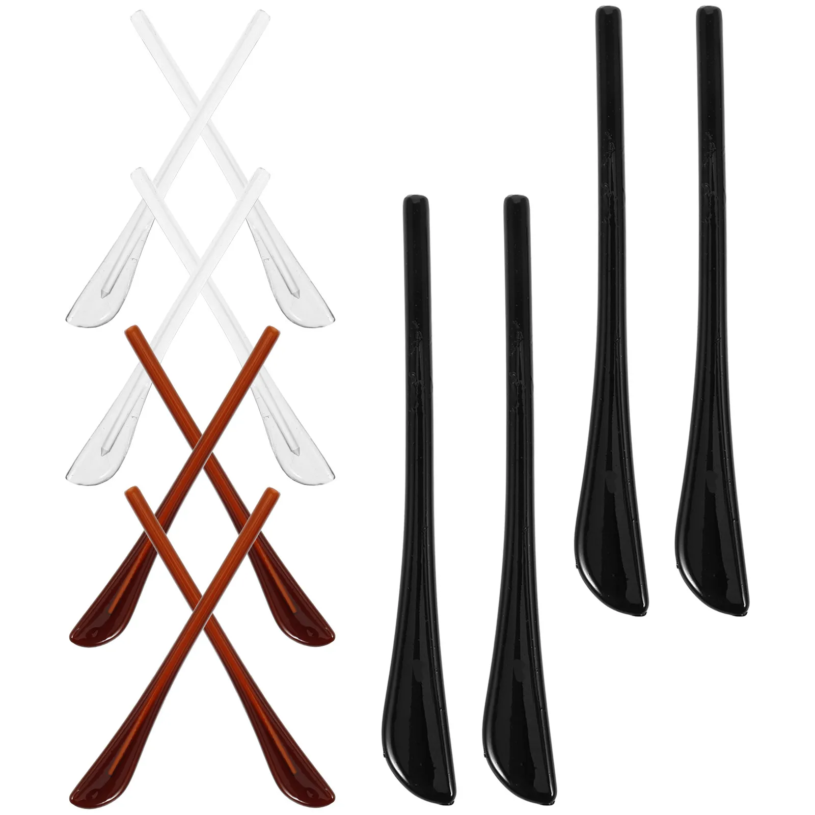 

6 пар пластиковых нескользящих накладок на дужки очков, держатели для спортивных, обычных и солнцезащитных очков, аксессуары