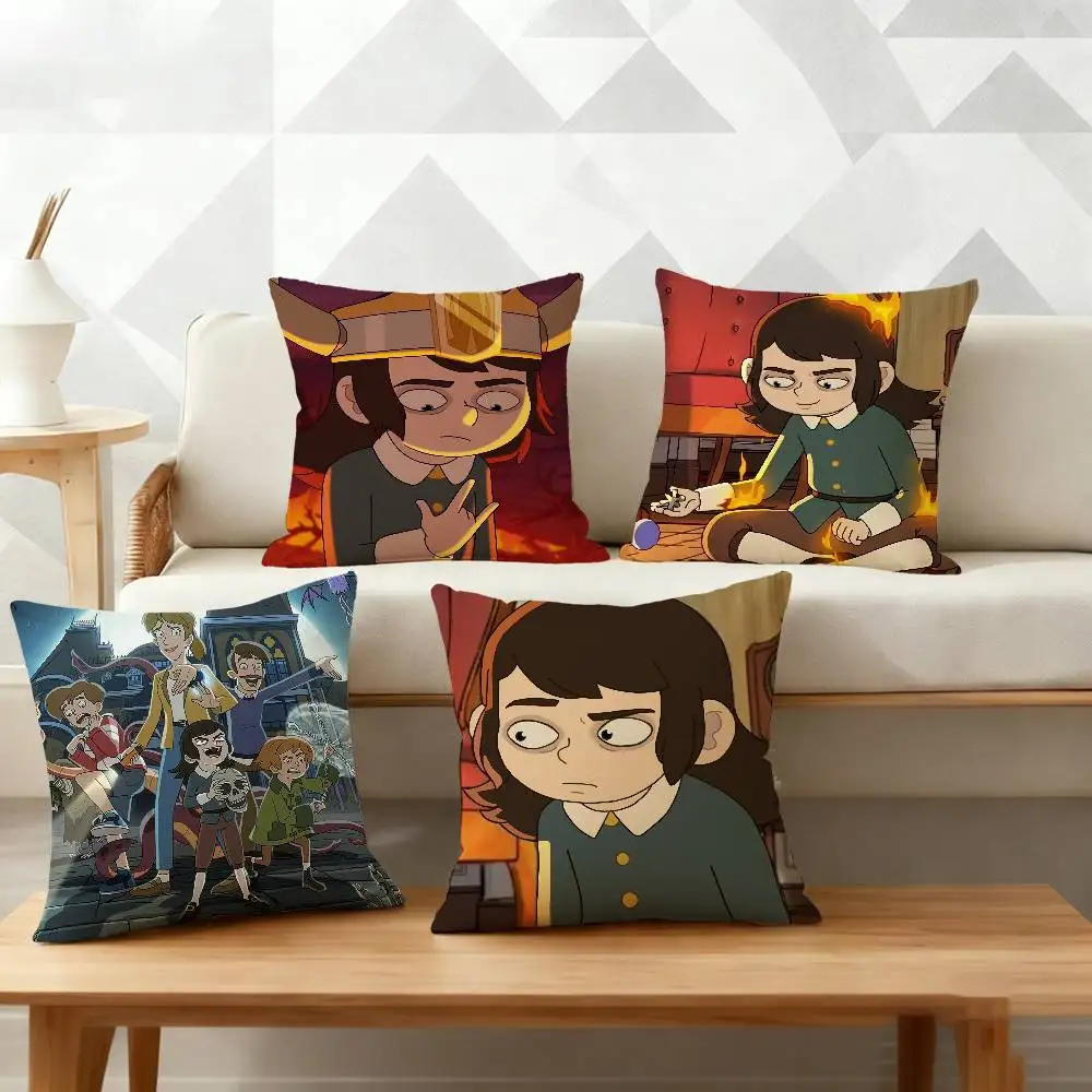 

Abaddon H-HauntedS H-Hotel Pillow Case Pattern Printed Pillowcase For Living Room Sofa Cushion Cover