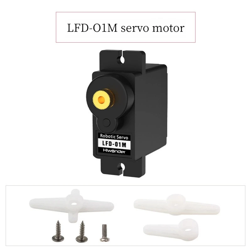Humanoid Robot High-Voltage Serial Port Bus Serial Servo Body LX- 824HV 3 Ports and Head LFD-01M PWM Servo LFD-01 Single Shaft