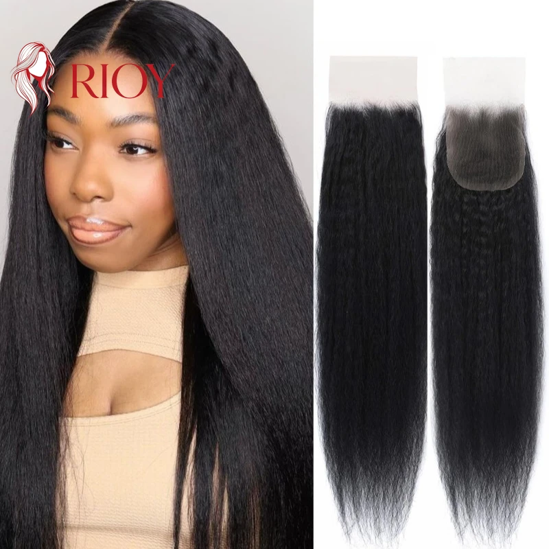 4x4-lace-closure-kinky-straight-human-hair-natural-color-8-22-inch-pre-plucked-hairline-for-black-women-wig-making-styling-use
