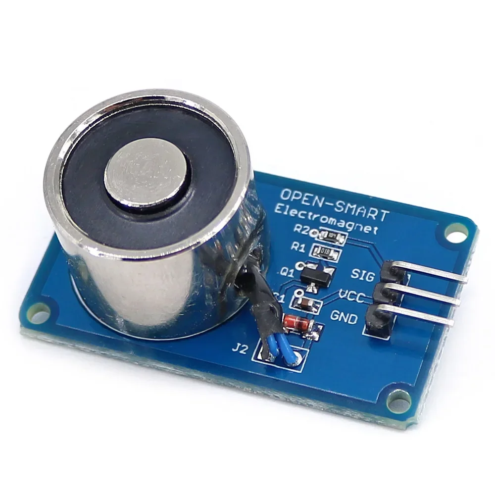 1/2/5/10PCS 5V Electromagnetic Holding Module 10N Suction Force Solenoid for Arduino DIY Projects