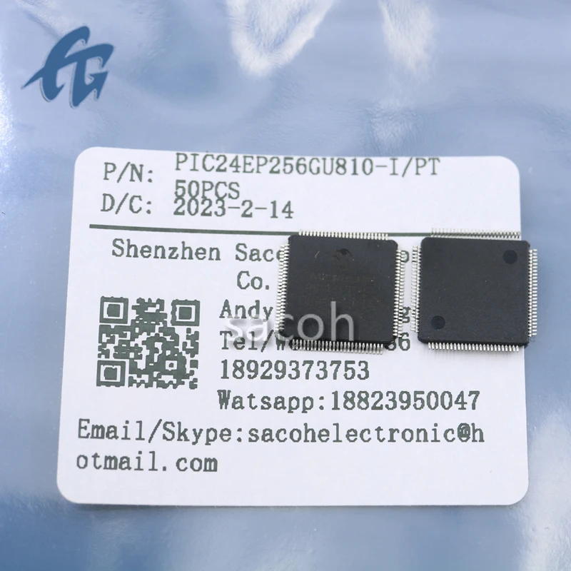 (SACOH Electronic Components)PIC24EP256GU810-I/PT 1Pcs 100% Brand New Original In Stock