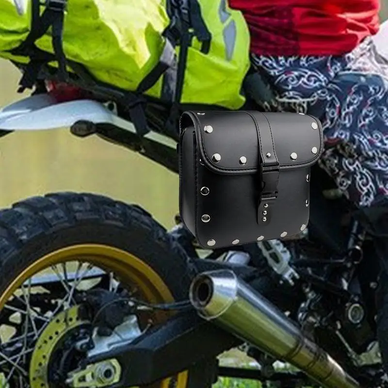 

Motorcycle Side Bag Pannier Motorcycle Saddle Bag Storage Tool Bag With Multiple Separation Layers For Sports Off-Road And