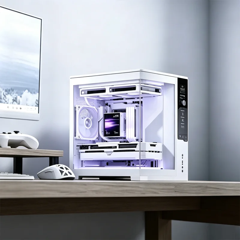 Retro Gaming Pc Case - Boîtier d'ordinateur de bureau JONSBO D34