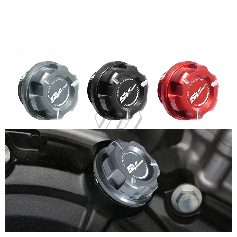 For Suzuki SV1000 SV1000S 2003-2007 Motorcycle Accessories Engine Filler Oil Cap