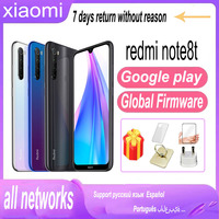 smartphone Global firmware Xiaomi Redmi Note 8T 4G Qualcomm Snapdragon 665 rear fingerprint 6.3-inch 18W used phone used phone