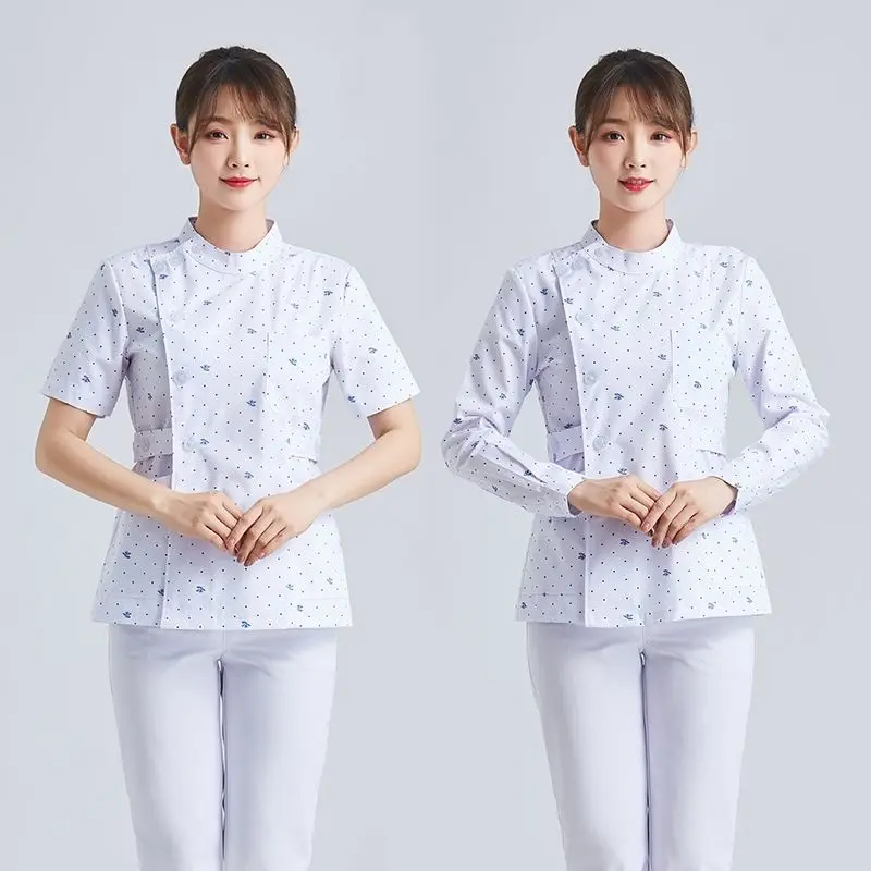 

Pet Grooming Pharmacist Nurse Scrubs Set Uniforms for Women Work Clothes Medical Suits Clothes Scrubs Tops and Pants