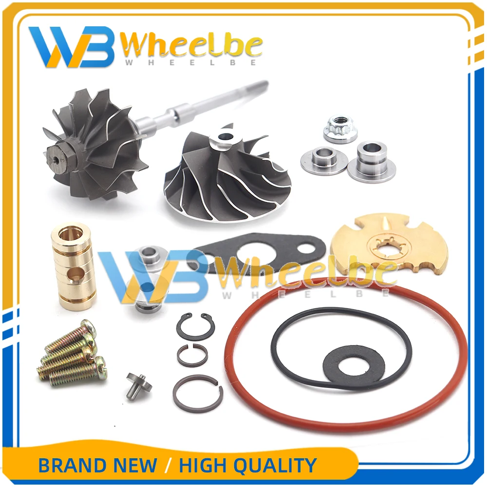 

750030 Turbo Shaft and Wheel + Repair Kit GT1544V For BMW Citroen Ford Mazda Peugeot Volvo 1.6 HDi 80Kw FAP DV6TED4 2004- 753420