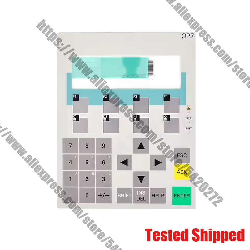 

NEW 6AV3607-5AA00-0AC0 OP7 PP Membrane Keypad Switch For 6AV3 607-5AA00-0AC0 OP7 PP Membrane Keyboard