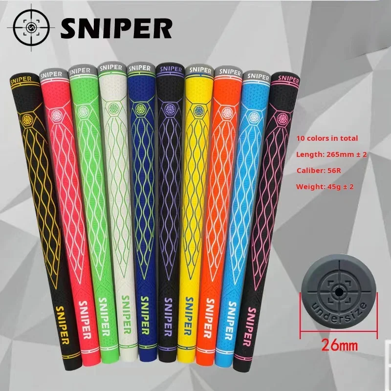 13Pc Undersize Natural Rubber Golf Grips for Women, Soft, Non-Slip, 56R, Lady's Golf Irons, Fairway Wood Grips