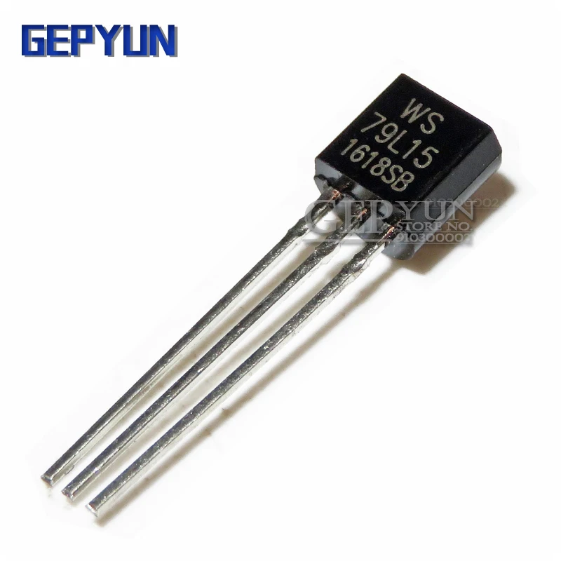 50PCS 79L15 TO92 79L15 TO-92 L79L15 voltage Transistor regula Gepyun