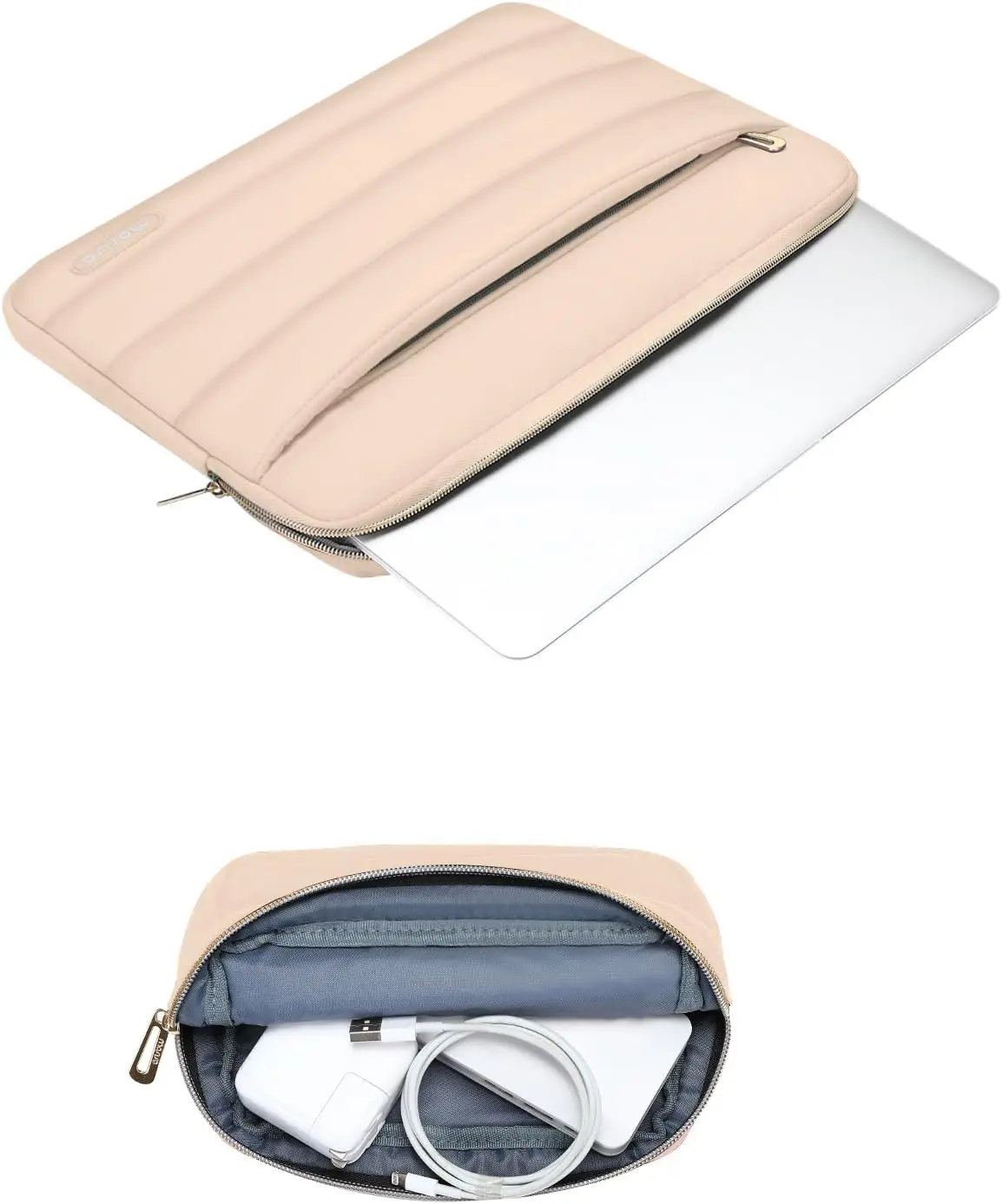 New Puffy Laptop Sleeve for 2024 MacBook Pro 14 inch M3 A2918 A2992 A2442 Computer Carrying Case Bag for HP Dell Lenovo Surface