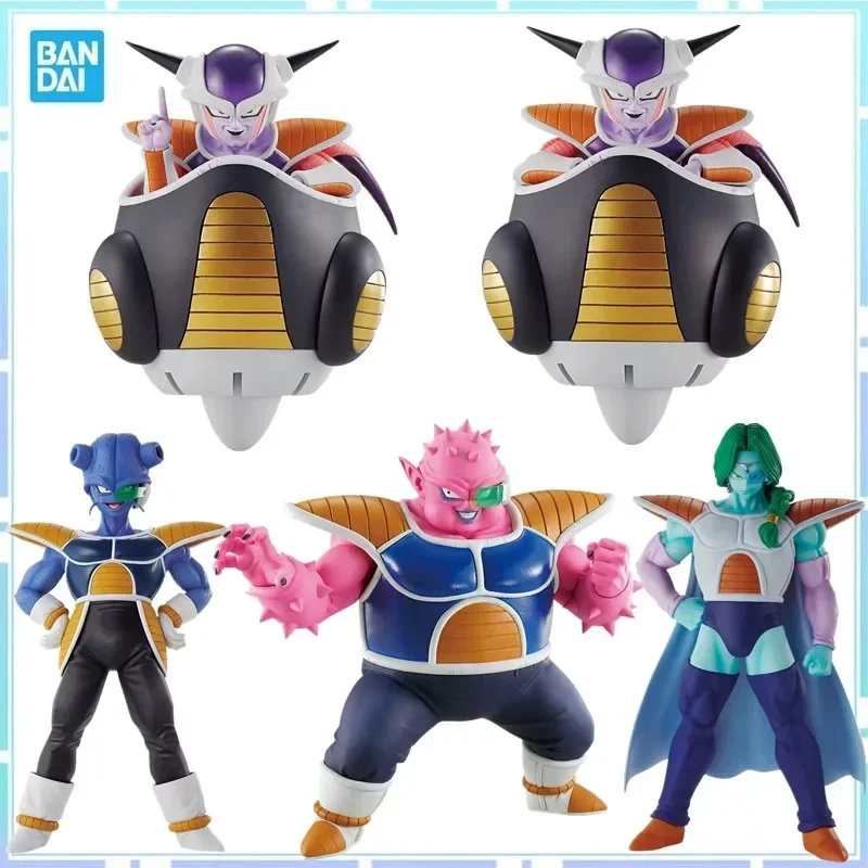 Bandai original anime dragon ball z ichiban kuji frieza exército frieza dodoria zarbon cui pvc figura de ação modelo brinquedos colecionáveis