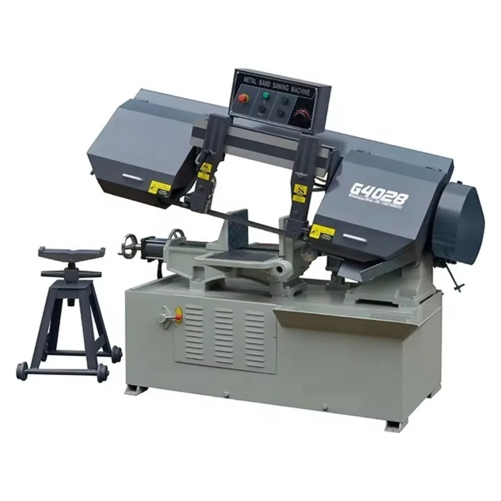 Industrial Metal Saw Cutting Band Saw Machine - Horizontal Hydraulic Design with CE Certification