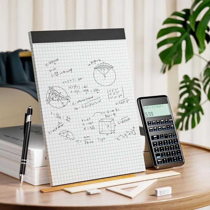 6 szt. Małe notatniki Scratch Pads Note Pads Graph Paper Paper Pass do szkoły