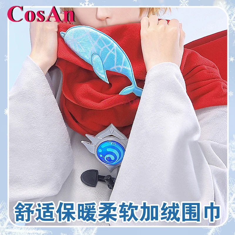 CosAn Anime Game Genshin Impac - Winter Clothing Game avaliação e preço