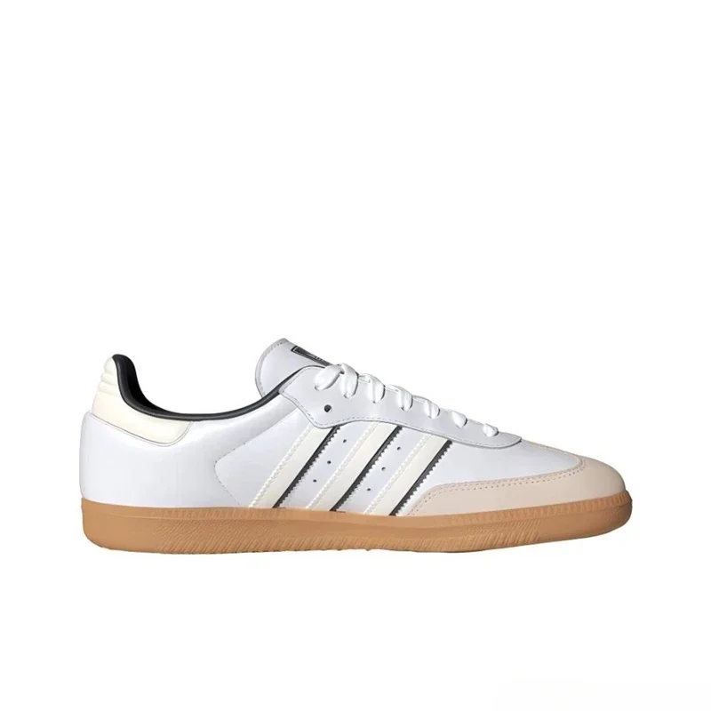 Adidas Originals SAMBA OG Men's And Women's Outdoor Sports Sneakers,Low-top Casual Wear-resistant Board Shoes,Comfortable,White