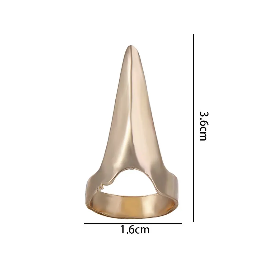 Simple Jewelry Gift Punk Style Alloy Barber Tools Claw Spike Rings Female Rings Korean Style Ring Halloween Talon Nail