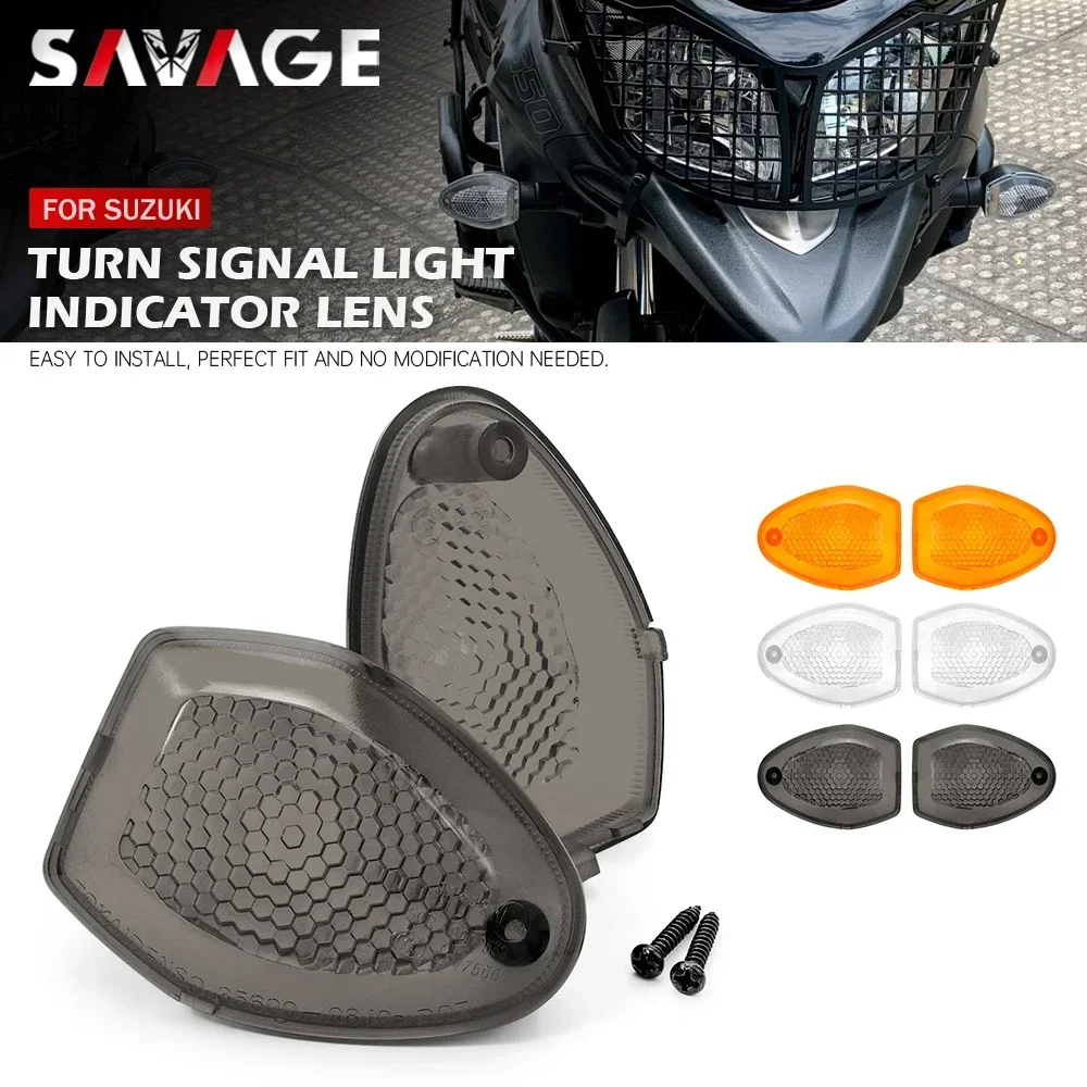 Blinker Licht Objektiv Für Suzuki DL 1050 1000 650/XT/Abenteuer V-Strom GSF 1250 Bandit SV650 motorrad Anzeige Abdeckung Gehäuse