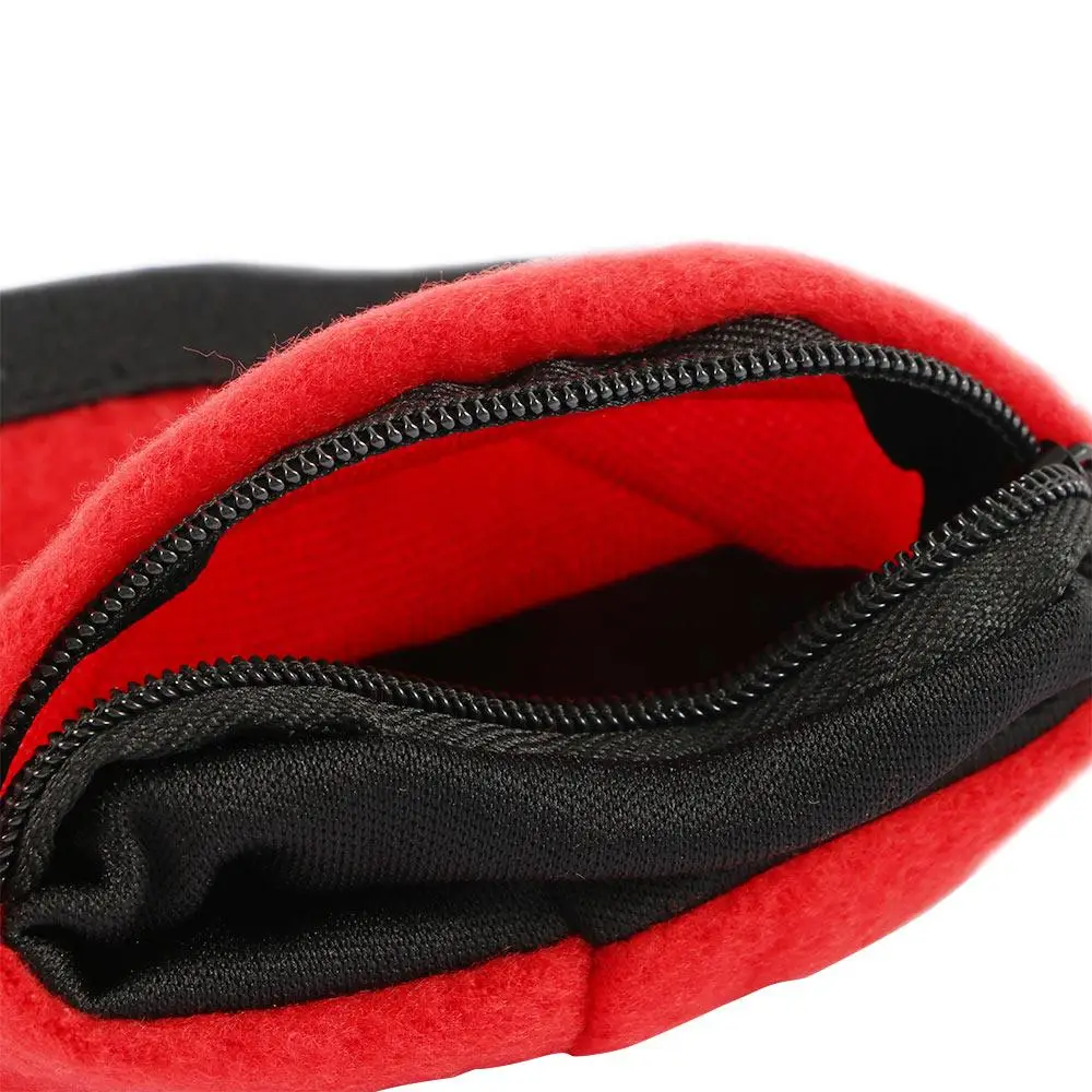 الصوف للجنسين زيبر الرياضة هدفين الذراع الفرقة العصابة معصمه حامي المعصم المحفظة #6