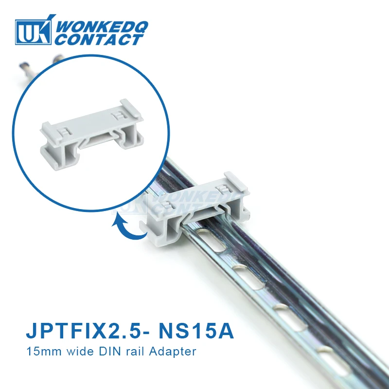 Verteilerblock PTFIX 2,5 mm2 2/4/6/7/12/13/18/19 Anschluss Push-in Electric Power Terminal Block Connector Mount on DIN Rail