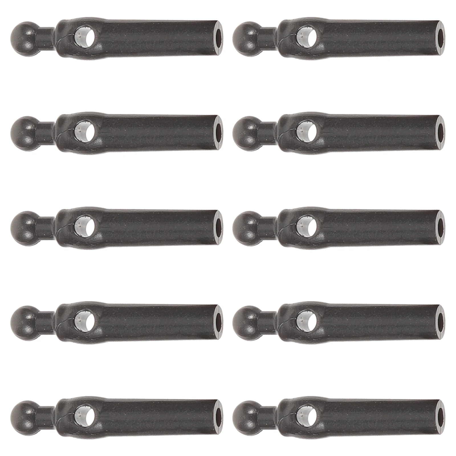 

10pcs Black Plastic Umbrella Bead Accessories 4mm Durable Replacement Parts Foldable Patio Sunshade Supplies Umbrella Tail Beads