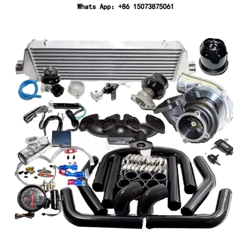 Turbocharger Kit GT35 Compatible with 87-92 Valve 2.0L 1984CC