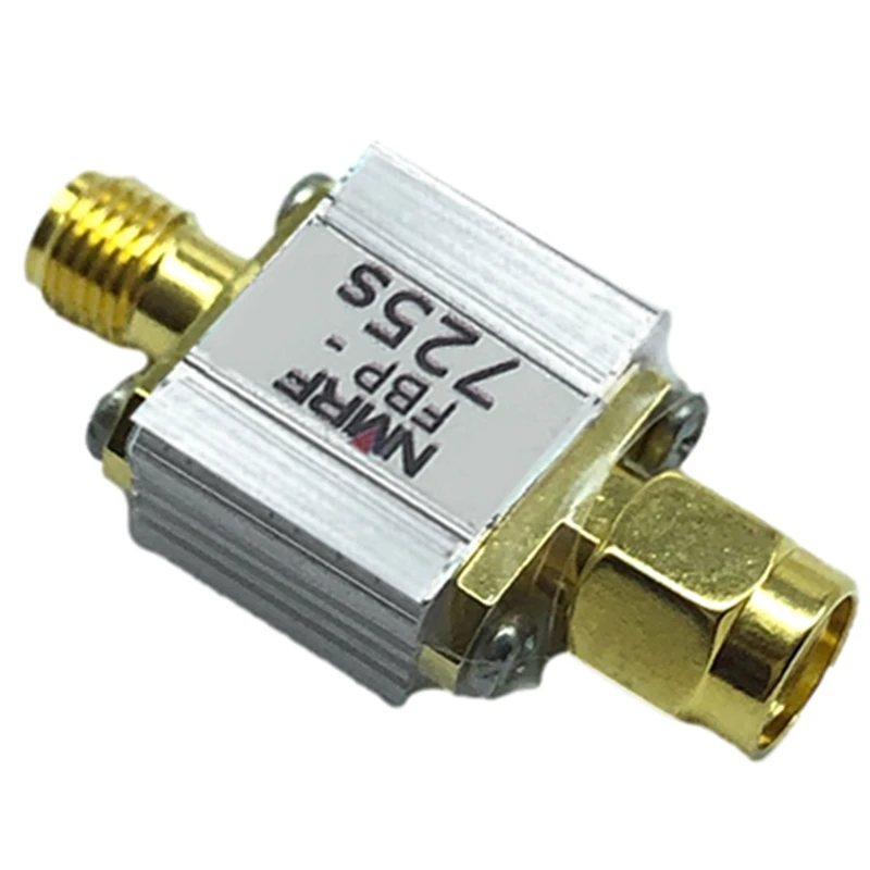 SMA Interface Bandpass Filtro, FBP-725S SAW, 45MHz Bandwidth, 1DB Bandwidth, 703-748MHz