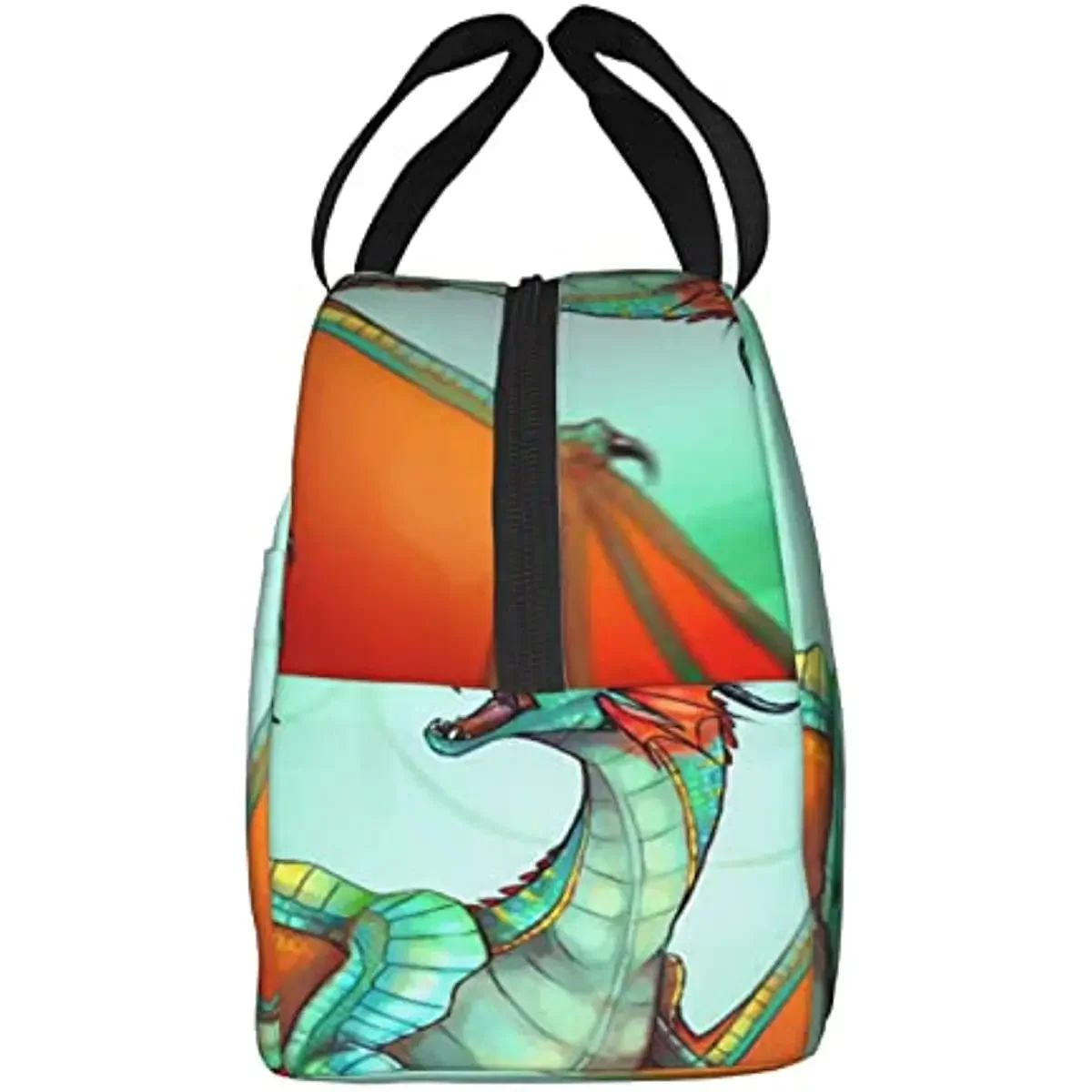 Lunch bag Wings_of_dragons_fire Studenten Wärmeschutz Lunchbox Bento Handtasche Snack-Paket für Schul büro