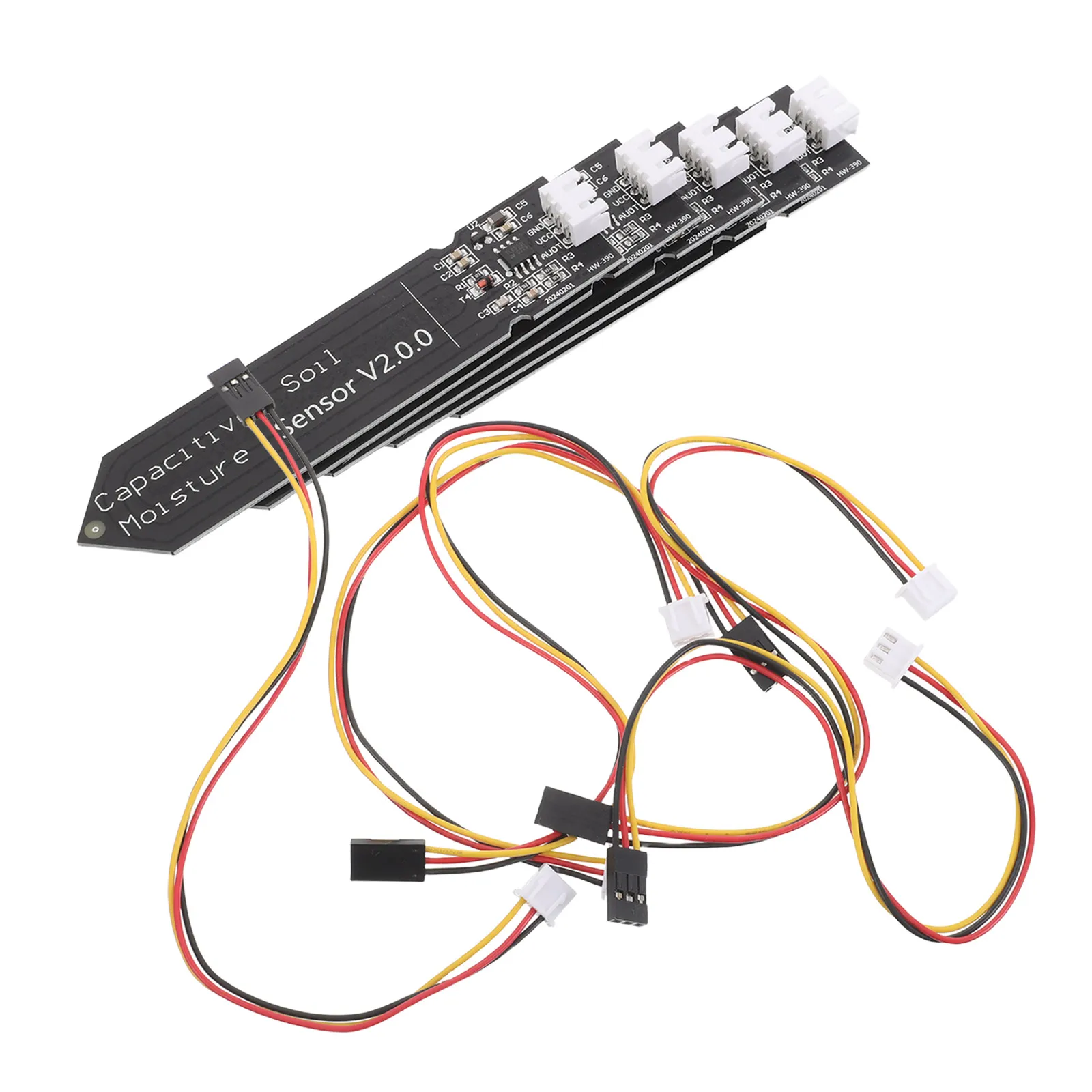 

5 Pcs Soil Moisture Sensor Measuring Instrument Meter for Indoor Plants Humidity Pcb Reader Tester Work