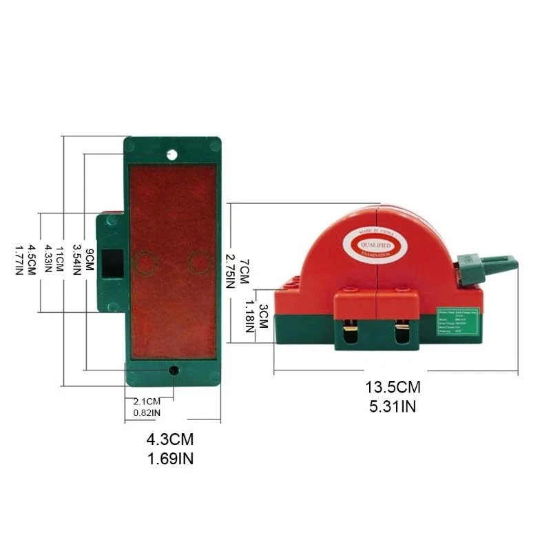 32A 2 Pole Double Throw Knife Disconnect Switch Circuit Control Dpdt Switch Semicircular Breaker Stable Performance