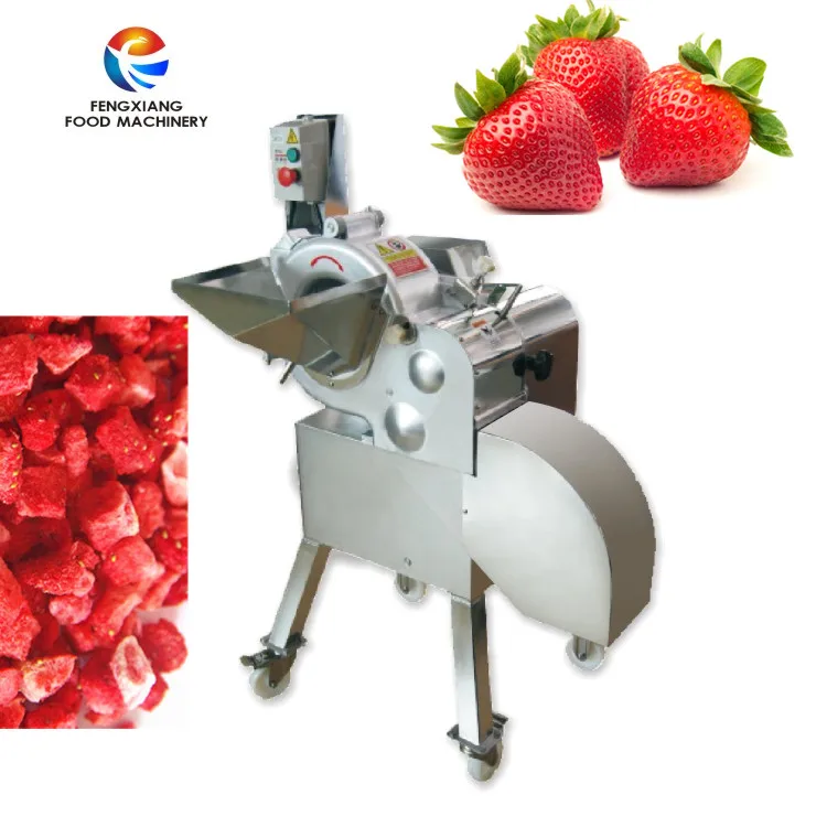 

400W Fruit & Vegetable Dicing & Cube Cutting Machine with Engine-mango & apple