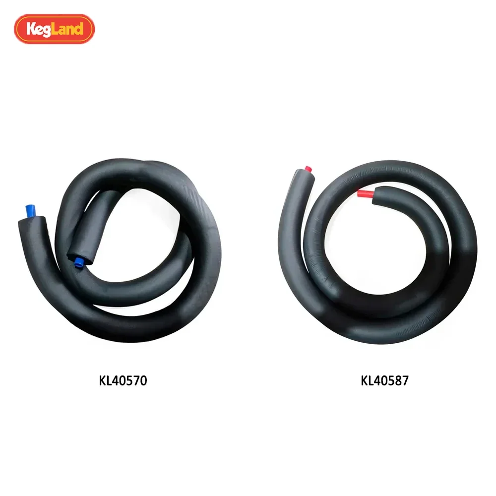 KegLand 2m Inlet/outlet Water Pipe Insulation Hose with Foam Beer Craft Brewing Garden Supply