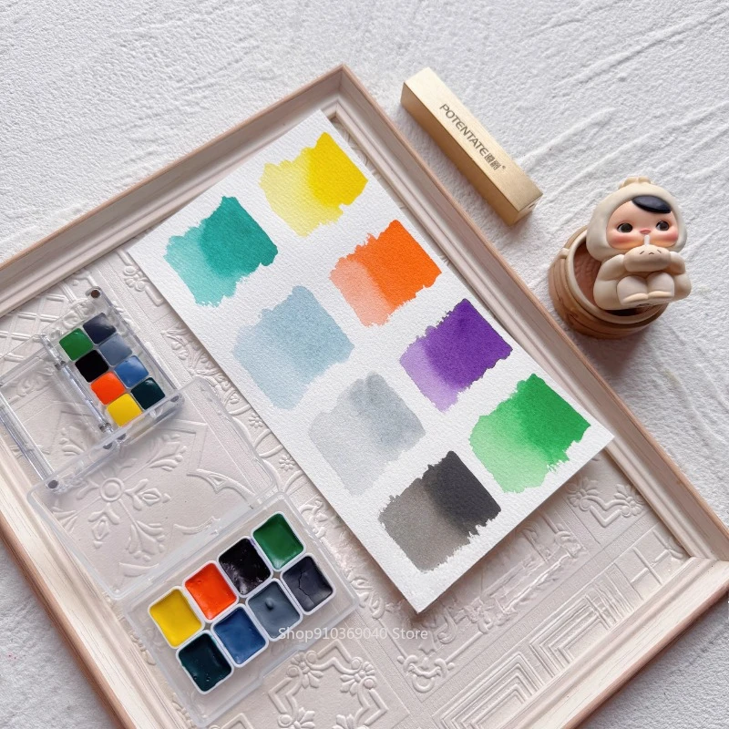 

Winsor & Newton New Replica 8-color Watercolor Paint Subpackage 0.3/0.5/1ML Professional Artist Painting Watercolor Art Supplies