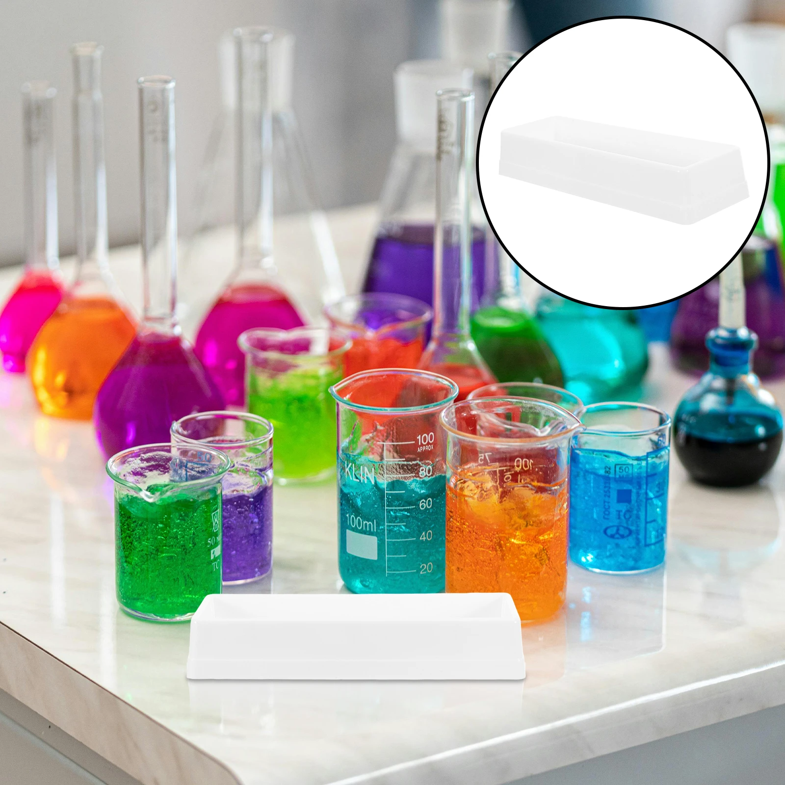 

25pcs Laboratory Loading Slot 50Ml Sample Tubes Plastic Disposable Sample Slot For Molecular Biology Liquid Handling